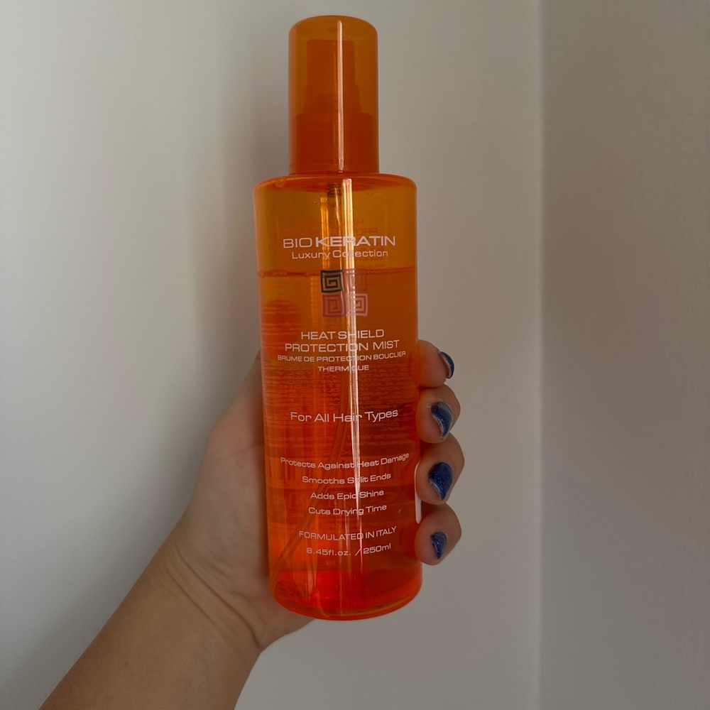 This product helps guard against heat damage (up to 450 F)